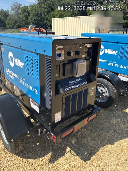 2026 MILLER ELECTRIC BIG BLUE 400