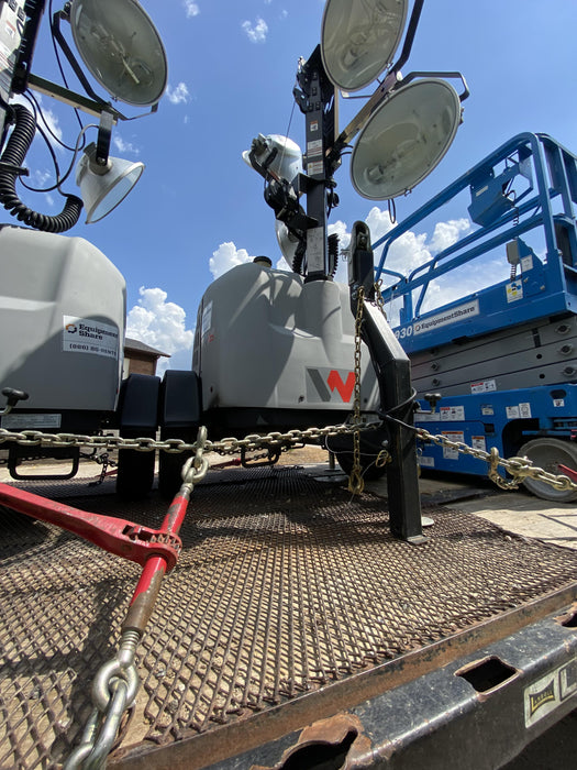 2019 Wacker Neuson LTV6L-MH Wacker Neuson LTV6L Mobile Light Tower w/Fuel Level Sensor Installed