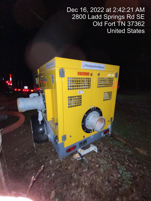 2020 ATLAS COPCO PAS 200 HF CS Enclosed