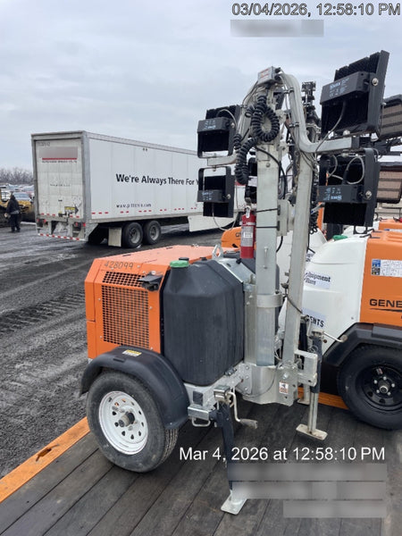 2024 Wanco WLTT-4MM4K Diesel, Deep Sea Controller, Shore Power Plug, Auto Start, (4) 350W LED Floodlights, 4kW Generator, 60 Gal Fuel Tank, 2" Ball, T3