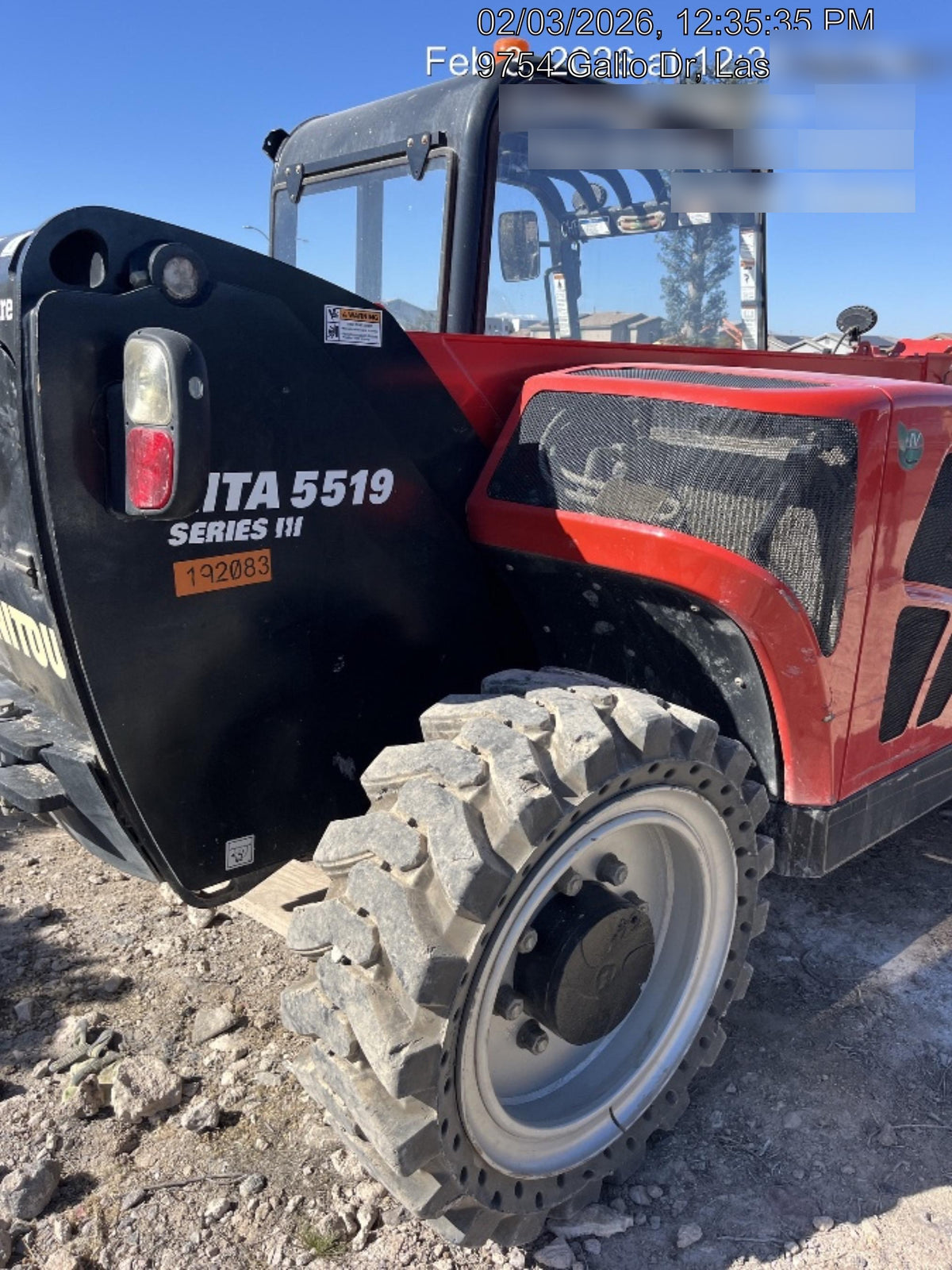 2021 MANITOU MTA5519