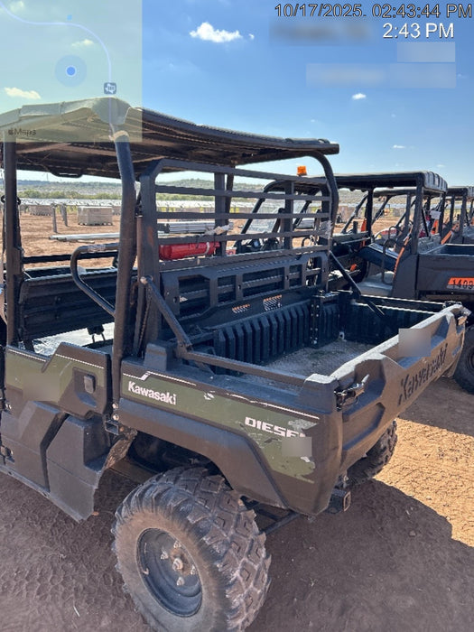Kawasaki Mule PRO-DXT Movement Alarm, Beacon, Hard Top, ES Track Hardware