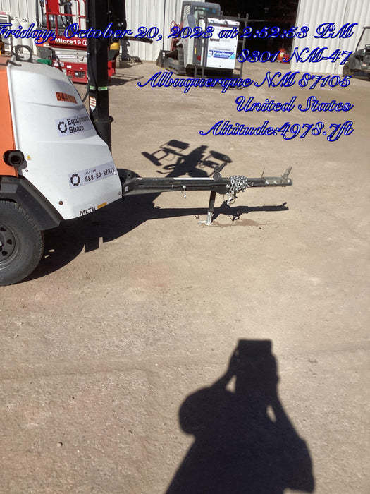 2023 Generac MLT2 Diesel, Flex Switch 120V Input, Powerzone Controller, (4) 320W LED Lights, 4kW Generator, 39.9 Gal Fuel Tank, 2" Ball, T3