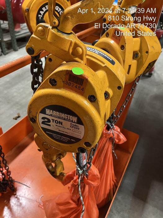 2022 HARRINGTON CF020-20