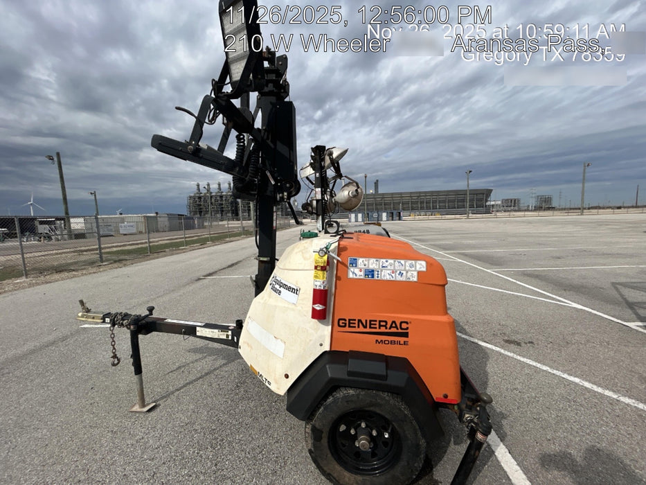 2024 Generac MLT2 Diesel, Flex Switch 120V Input, Powerzone Controller, 
(4) 320W LED Lights, 4kW Generator, 39.9 Gal Fuel Tank, 2" Ball, T3