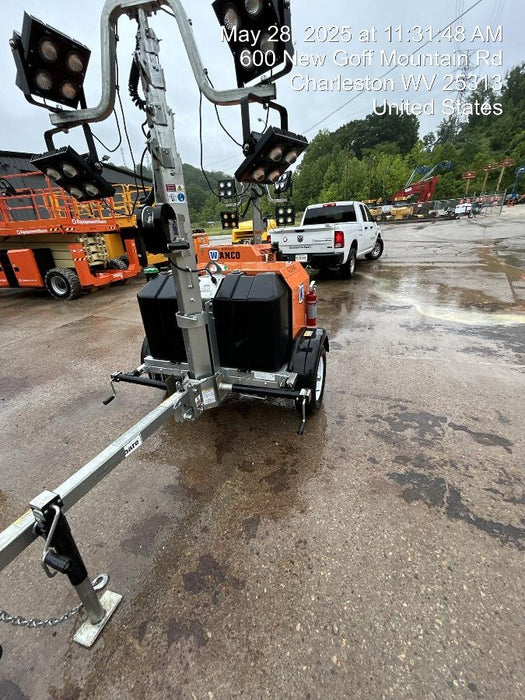 2024 Wanco WLTT-4MM4K Diesel, Deep Sea Controller, Shore Power Plug, Auto Start, (4) 350W LED Floodlights, 4kW Generator, 60 Gal Fuel Tank, 2" Ball, T3