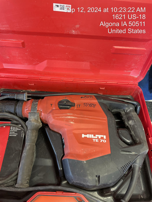 2019 HILTI TE 700-AVR
