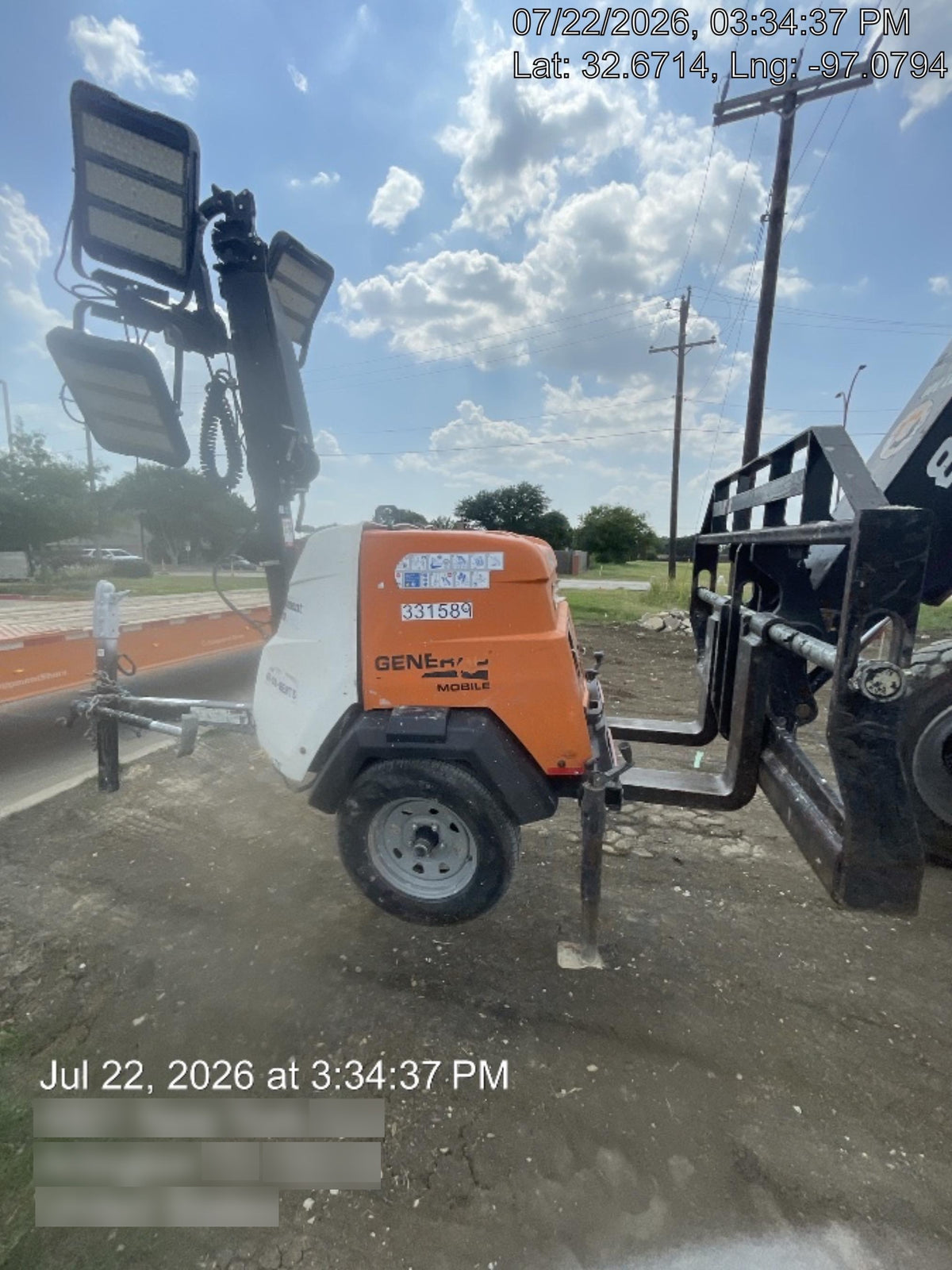 2023 Generac MLT2 Diesel, Flex Switch 120V Input, Powerzone Controller, (4) 320W LED Lights, 4kW Generator, 39.9 Gal Fuel Tank, 2" Ball, T3