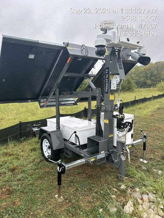 2025 NATIONAL SIGNAL Sunray Solar-Powered Mobile Integrator Tower