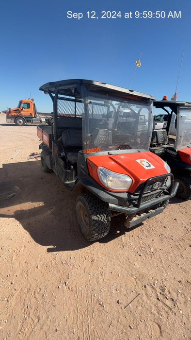 2022 Kubota RTV-X1140W-H Plastic Canopy, Windshield Acrylic Clear, LED Strobe Light, Wire Harness Kit, Back up Alarm