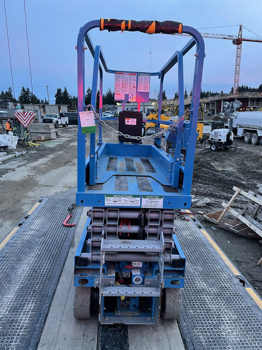 2020 Genie GS-1930 Fixed rails with chain entry gate - Pre A92.20, 800W Inverter