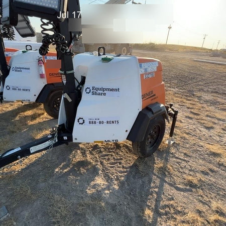 2023 Generac MLT2 Diesel, Flex Switch 120V Input, Powerzone Controller, (4) 320W LED Lights, 4kW Generator, 39.9 Gal Fuel Tank, 2" Ball, T3