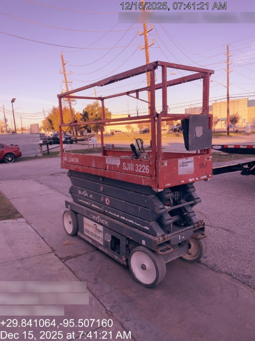 2017 Skyjack SJIII-3226 Skyjack SJ3226, Trojan Battery Set, Extended Warranty 5yr/5k hr