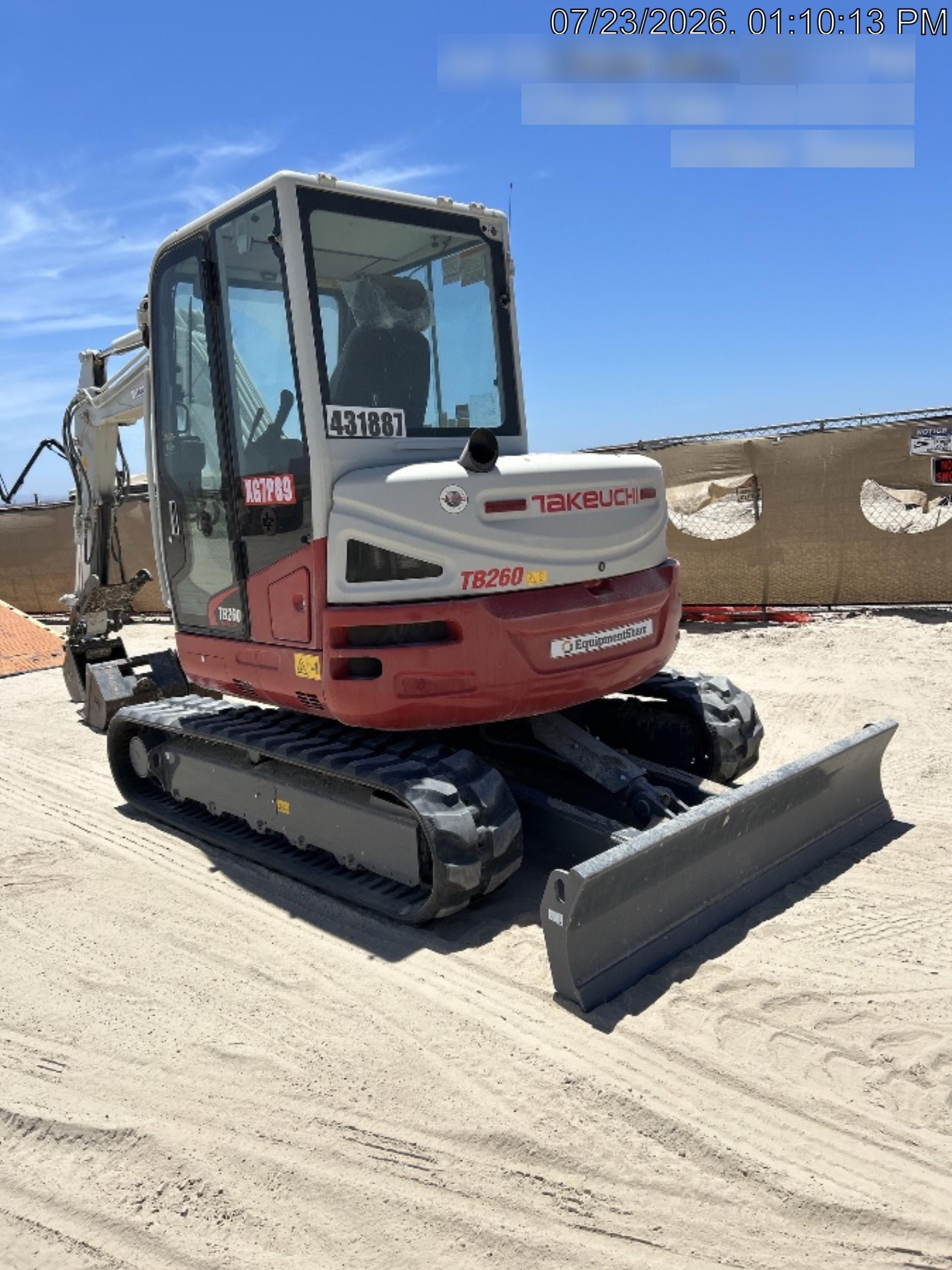 2024 TAKEUCHI TB260-CR