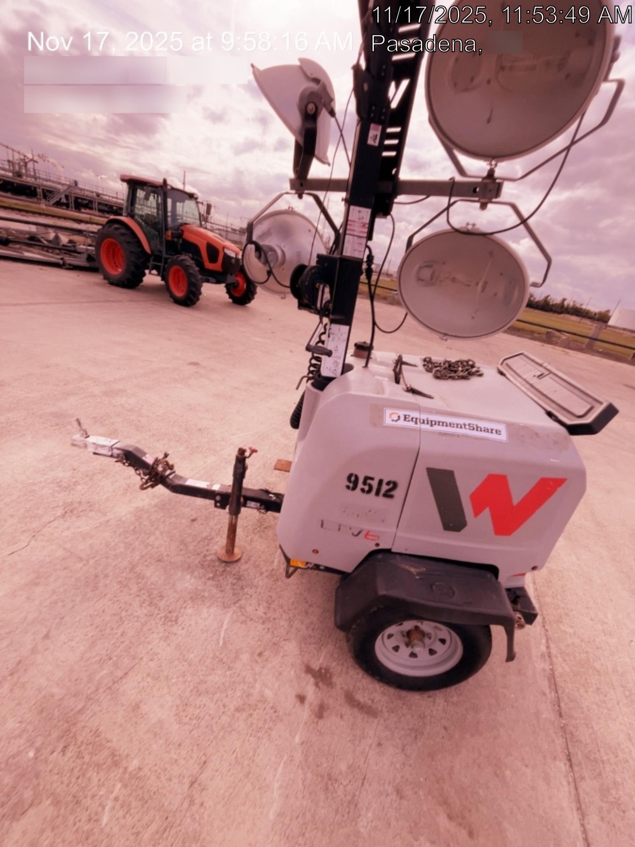 Wacker Neuson LTV6K-MH Wacker Neuson LTV6L Towable Light Tower