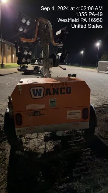 2024 Wanco WLTT-4MM4K Diesel, Deep Sea Controller, Shore Power Plug, Auto Start, (4) 350W LED Floodlights, 4kW Generator, 60 Gal Fuel Tank, 2" Ball, T3