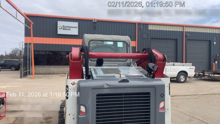 2019 Takeuchi TL12V2C Cab/Heat/AC, Back-up Alarm, Hydraulic QC w/80" HD Tooth Bucket