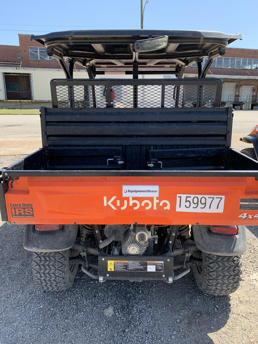 2021 Kubota RTV-X1140W-H Plastic Canopy, Windshield Acrylic Clear, LED Strobe Light, Wire Harness Kit, Back up Alarm
