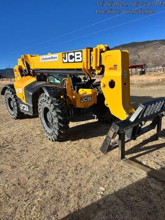 2020 JCB 509-42 Canopy, Solid Tires, Work Lights, Beacon, Aux Hydraulics, Back up Alarm, Lifting Eye, ES Decals