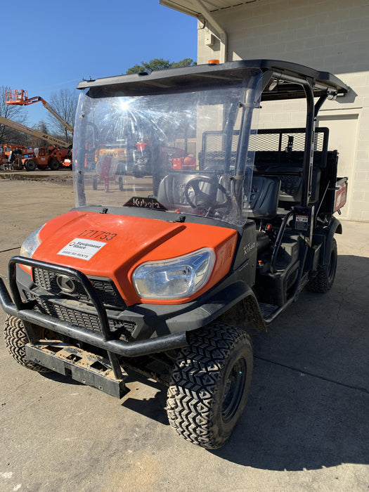 2021 Kubota RTV-X1140W-H Plastic Canopy, Windshield Acrylic Clear, LED Strobe Light, Wire Harness Kit, Back up Alarm