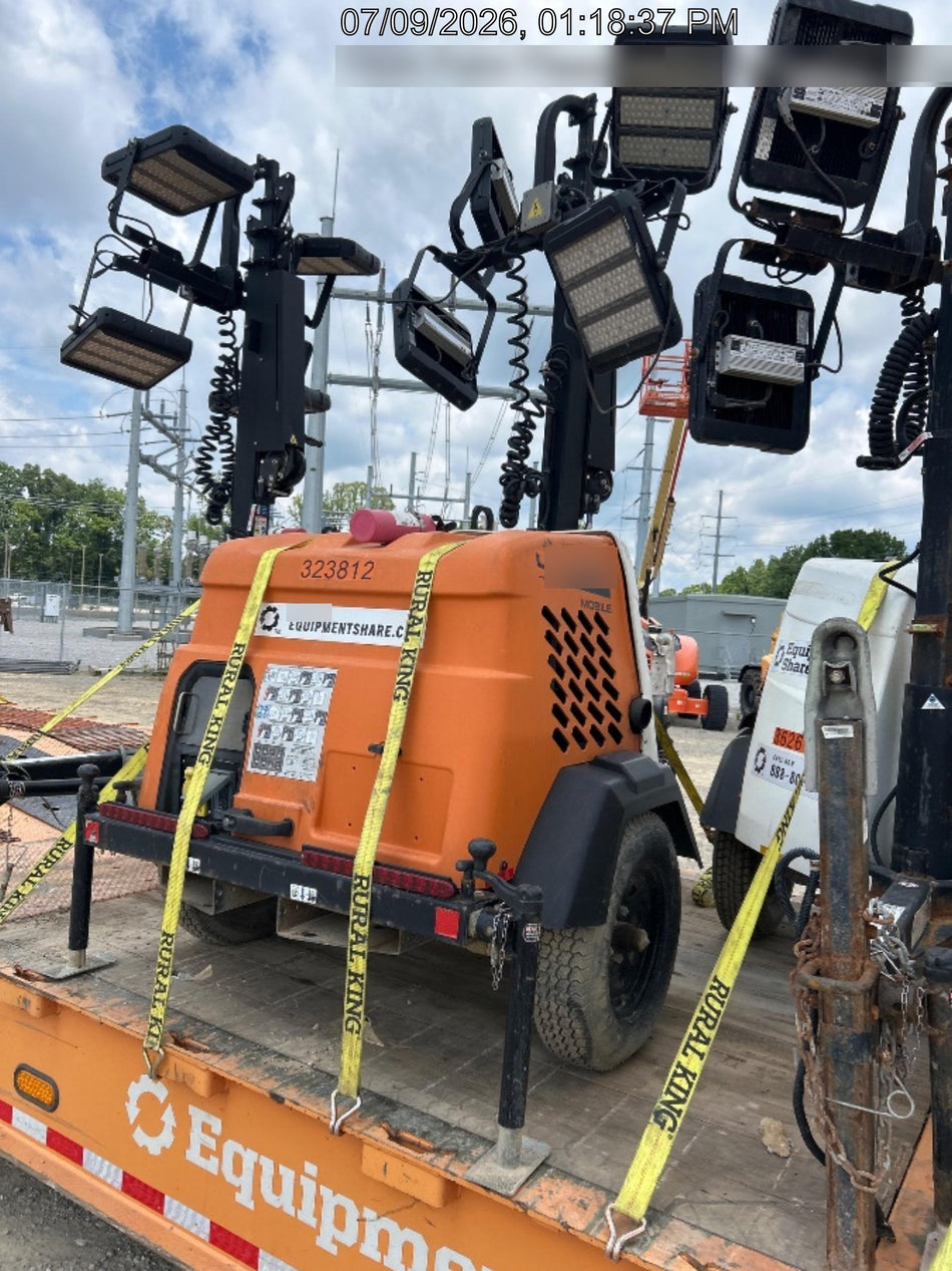 2023 Generac MLT2 Diesel, Flex Switch 120V Input, Powerzone Controller, (4) 320W LED Lights, 4kW Generator, 39.9 Gal Fuel Tank, 2" Ball, T3