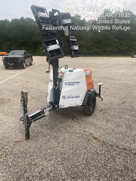 2023 Generac MLT2 Diesel, Flex Switch 120V Input, Powerzone Controller, (4) 320W LED Lights, 4kW Generator, 39.9 Gal Fuel Tank, 2" Ball, T3