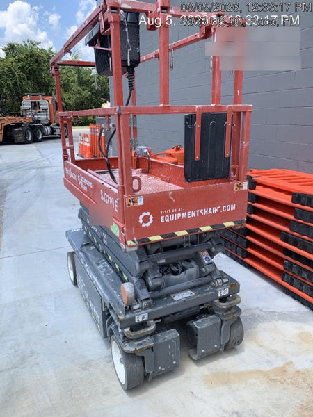 2024 Skyjack SJ3219 Electric Drive, Sld NM Tires, DBcns, RFRails, Power to Platform, T3 + Access Control