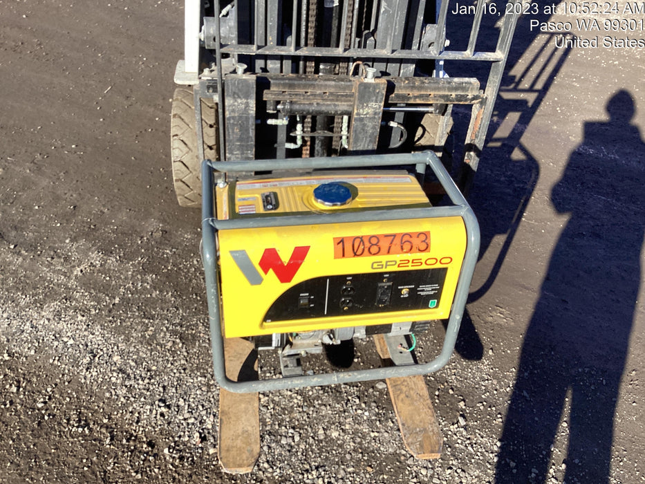 2020 WACKER NEUSON GP2500A