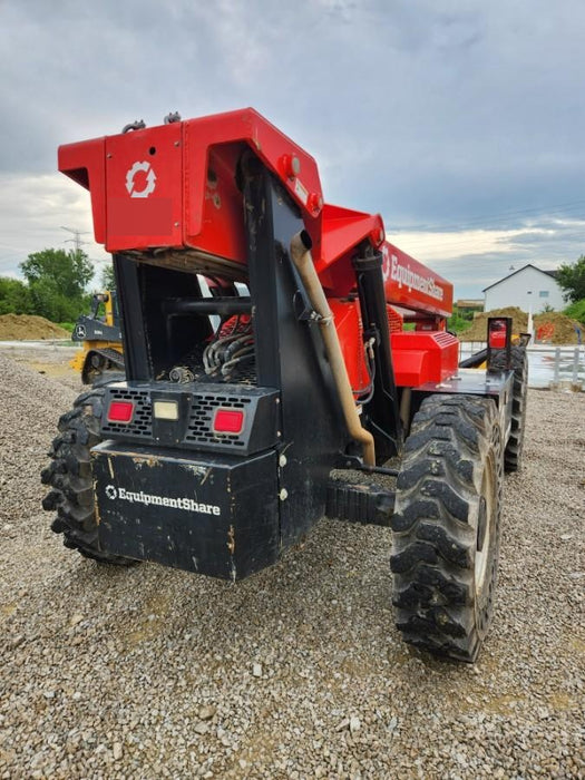 2019 Manitou MTA10055 Cab/Heat/Air, 120 HP, Solid Tires, Work Lights, Lift Hook, Auxiliary Hydraulics w/66" Carriage and 60" Forks
