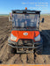 2021 Kubota RTV-X1140W-H Plastic Canopy, Windshield Acrylic Clear, LED Strobe Light, Wire Harness Kit, Back up Alarm