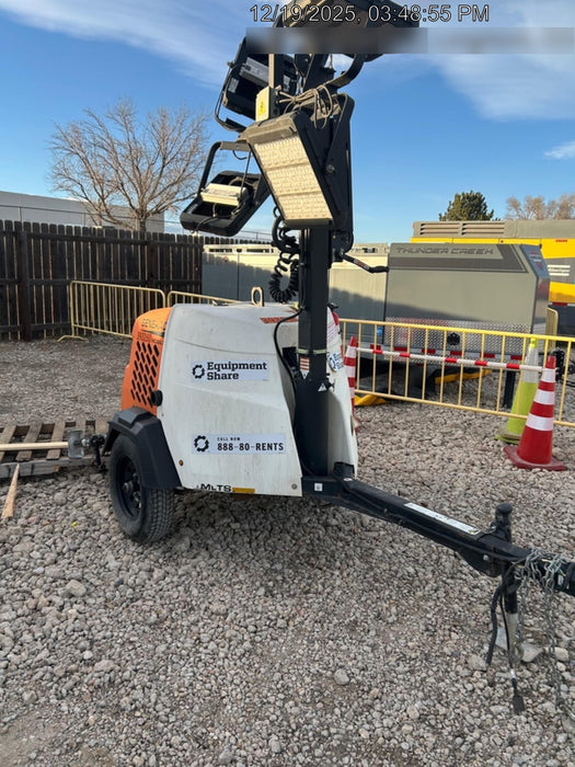 2024 Generac MLT2 Diesel, Flex Switch 120V Input, Powerzone Controller, 
(4) 320W LED Lights, 4kW Generator, 39.9 Gal Fuel Tank, 2" Ball, T3