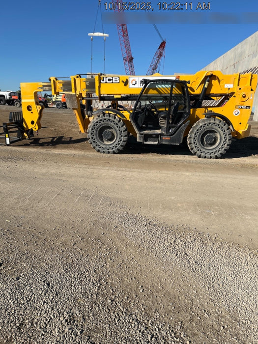 2020 JCB 512-56 Canopy, 74Hp, Solid Tires, Work Lights, Beacon, Aux Hydraulics, Back up Alarm, Lifting Eye, ES Decals