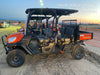 2022 Kubota RTV-X1140W-H Plastic Canopy, Windshield Acrylic Clear, LED Strobe Light, Wire Harness Kit, Back up Alarm