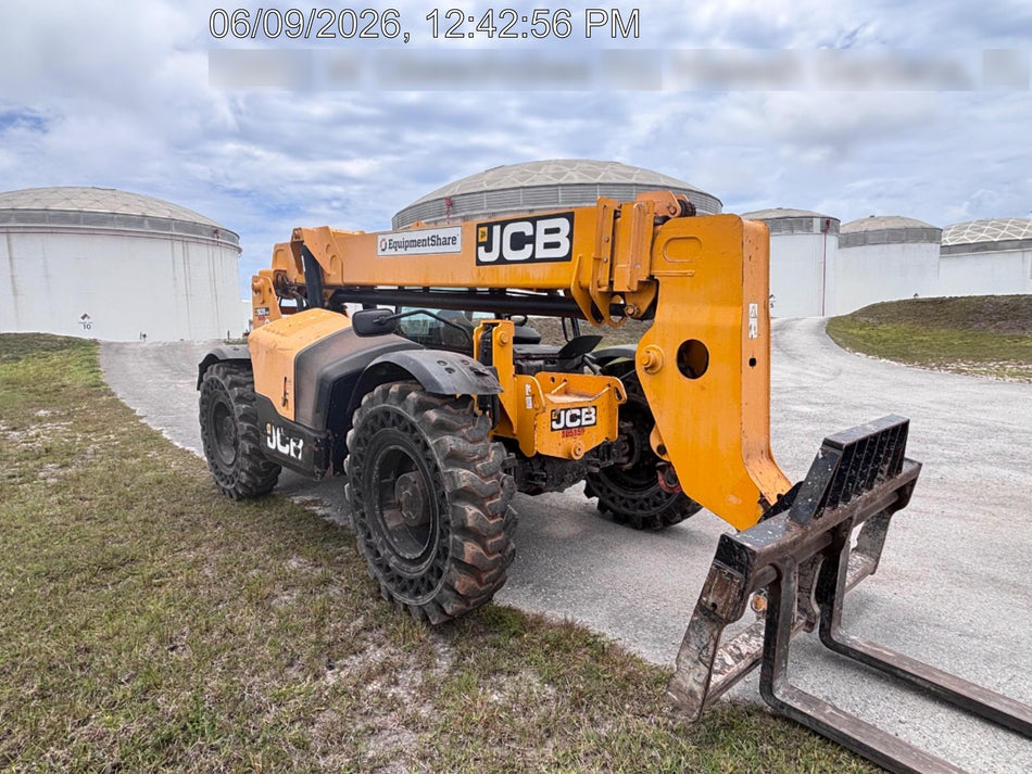 2020 JCB 509-42 Canopy, Solid Tires, Work Lights, Beacon, Aux Hydraulics, Back up Alarm, Lifting Eye, ES Decals
