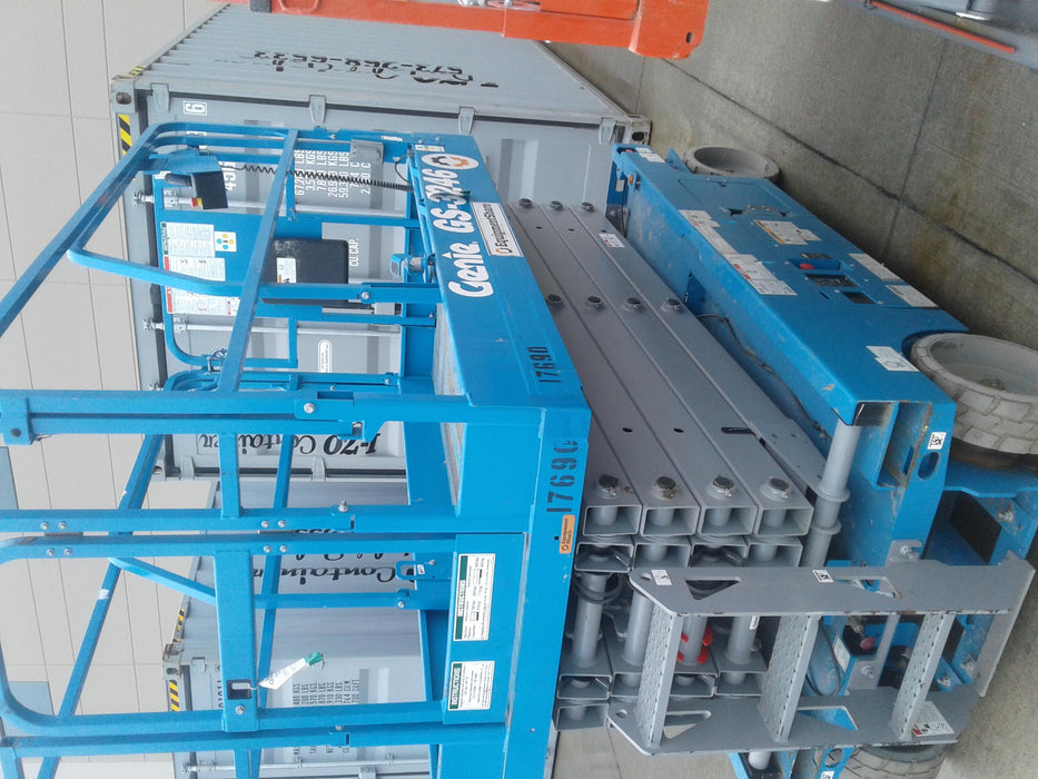 2018 Genie GS-3246 GS-3246 w/Folding rails, Full height swing gate