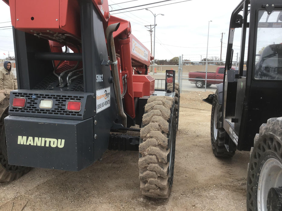 2018 Manitou 12042 Manitou MTA 12042, Solid Tires, 66" Carriage, Open ROPS, Flashing Beacon and Work Light Package