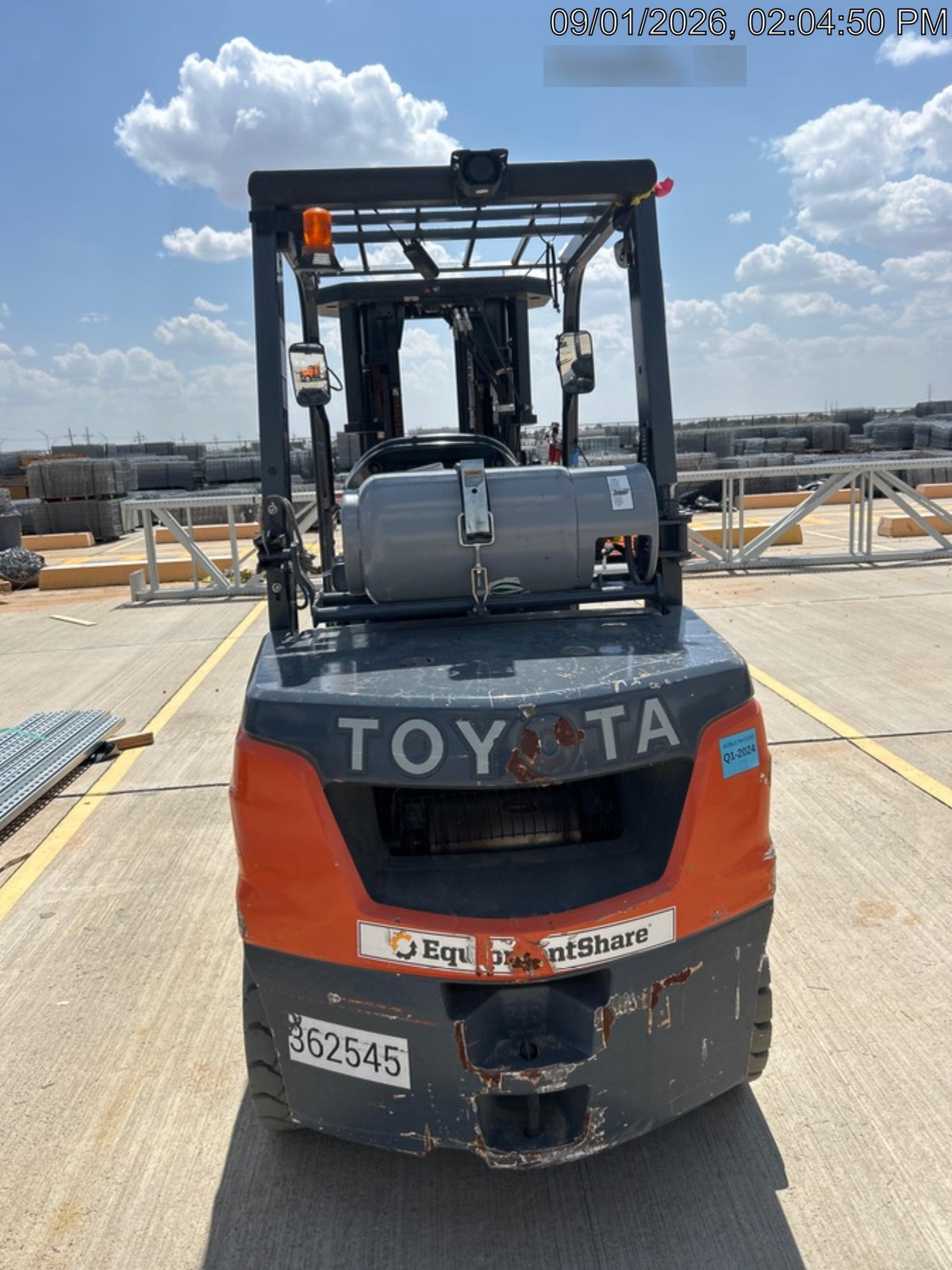 2023 TOYOTA 8FGU30 LP - Quad