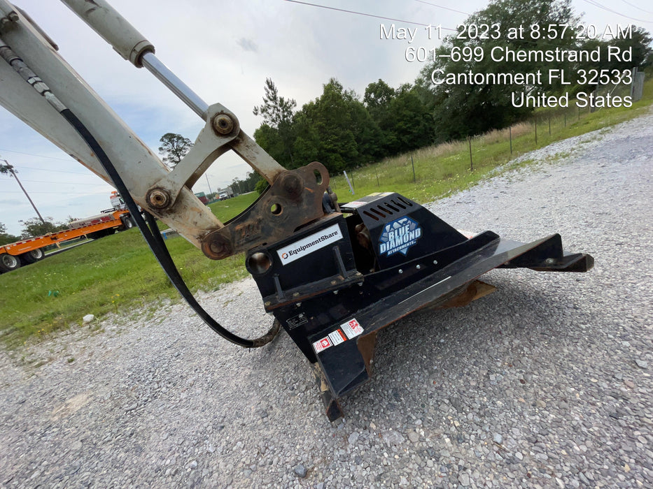 2022 BLUE DIAMOND 42" Brush Cutter, Mini Excavator