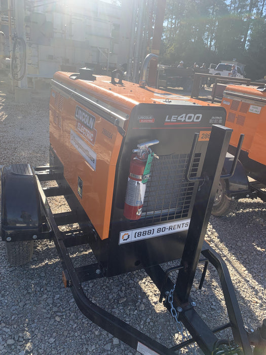 2022 Lincoln Electric LE400 Kubota V1505, Trlr, Cable Rack, Light Kit, ES Decals, T3