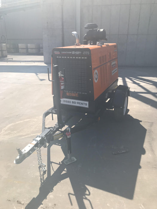 2021 Lincoln Electric Vantage 549X Ready Pak 3, ORANGE (includes trailer, cable rack, fender light kit)