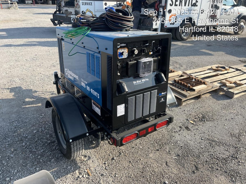 2025 MILLER ELECTRIC BIG BLUE 400