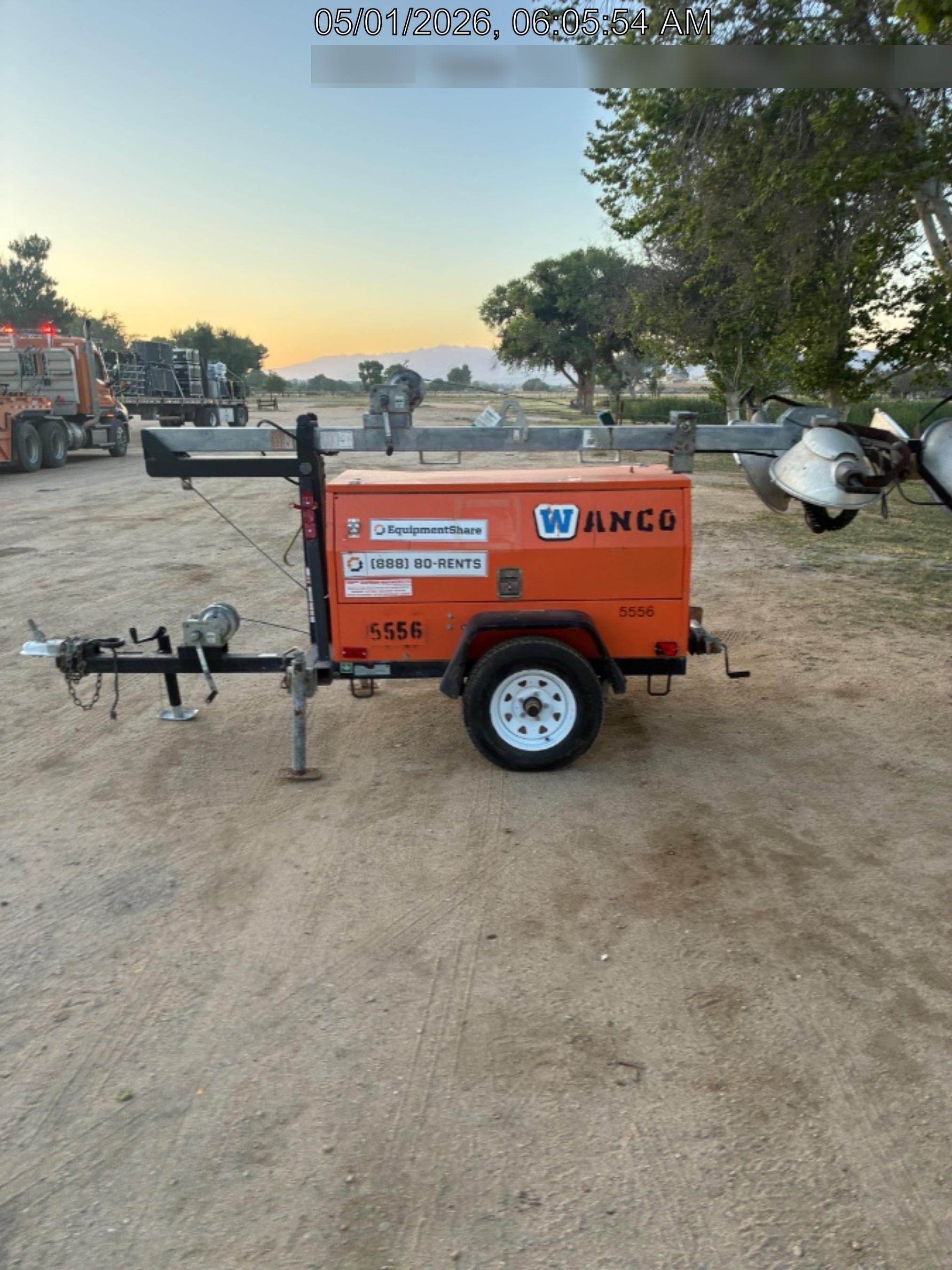 Wanco WLT-4M WANCO WLT-4M 6 kW Towable Light Generator