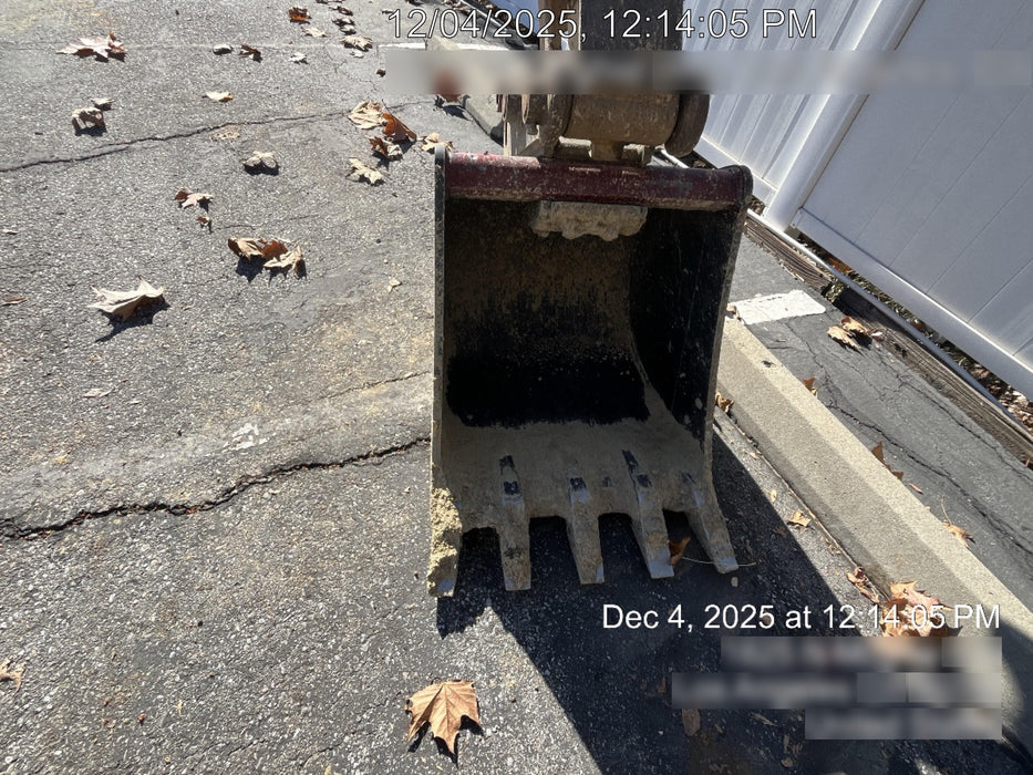 2019 Takeuchi TB260 Canopy, Standard Blade, Auxiliary hydraulics Manual QC, Hydraulic thumb, 12" ,18", 24" Bucket