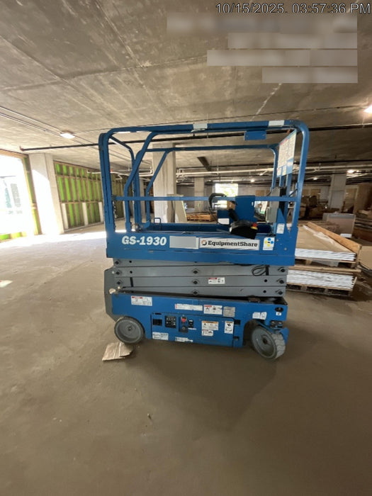 2019 Genie GS-1930 Fixed rails with chain Entry