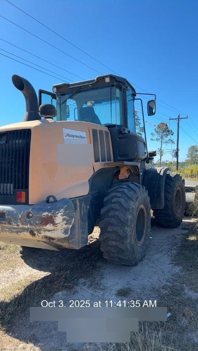 2019 Case 621G CLOSED CAB, 1 FUNCTION, JRB 416 STYLE HYD COUPLER