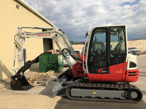 2020 Takeuchi TB250-2C Cab/Heat/Air, Rubber Tracks, Manual TAG QC