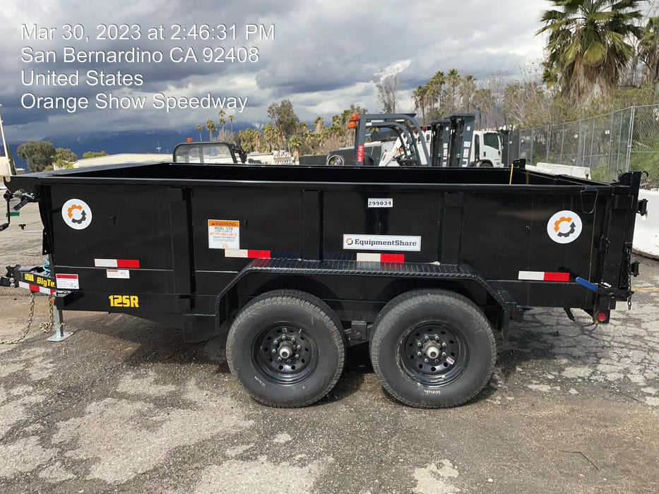 2023 BIG TEX TRAILER 12SR-12XLBK6SIR