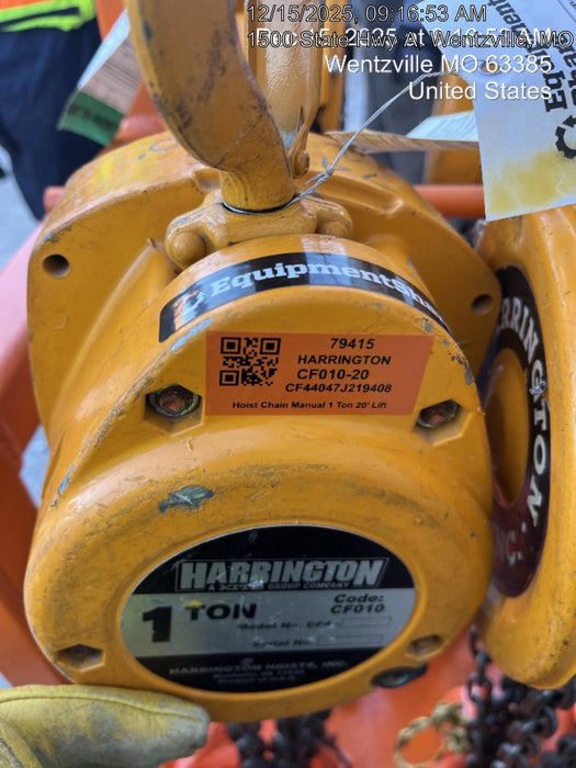 2020 HARRINGTON CF010-20