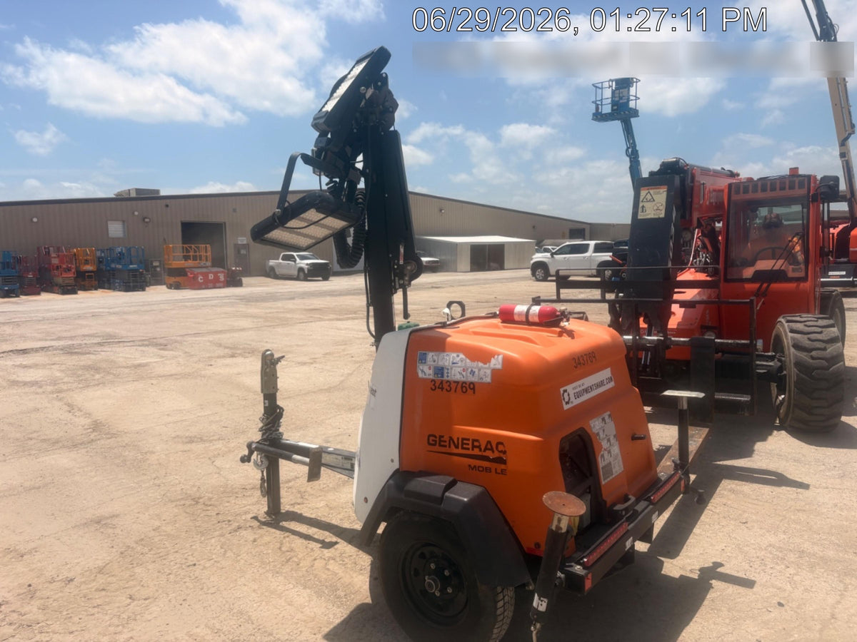 2023 Generac MLT2 Diesel, Flex Switch 120V Input, Powerzone Controller, (4) 320W LED Lights, 4kW Generator, 39.9 Gal Fuel Tank, 2" Ball, T3