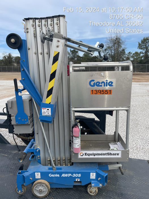 2021 GENIE AWP-30S DC